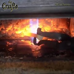 Turning a stainless steel bolt into a mini karambit