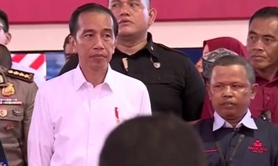 Jokowi Lepas Kontainer Ekspor ke-250.000 Mayora Group