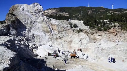Maden sahasında heyelan (8) - MUĞLA