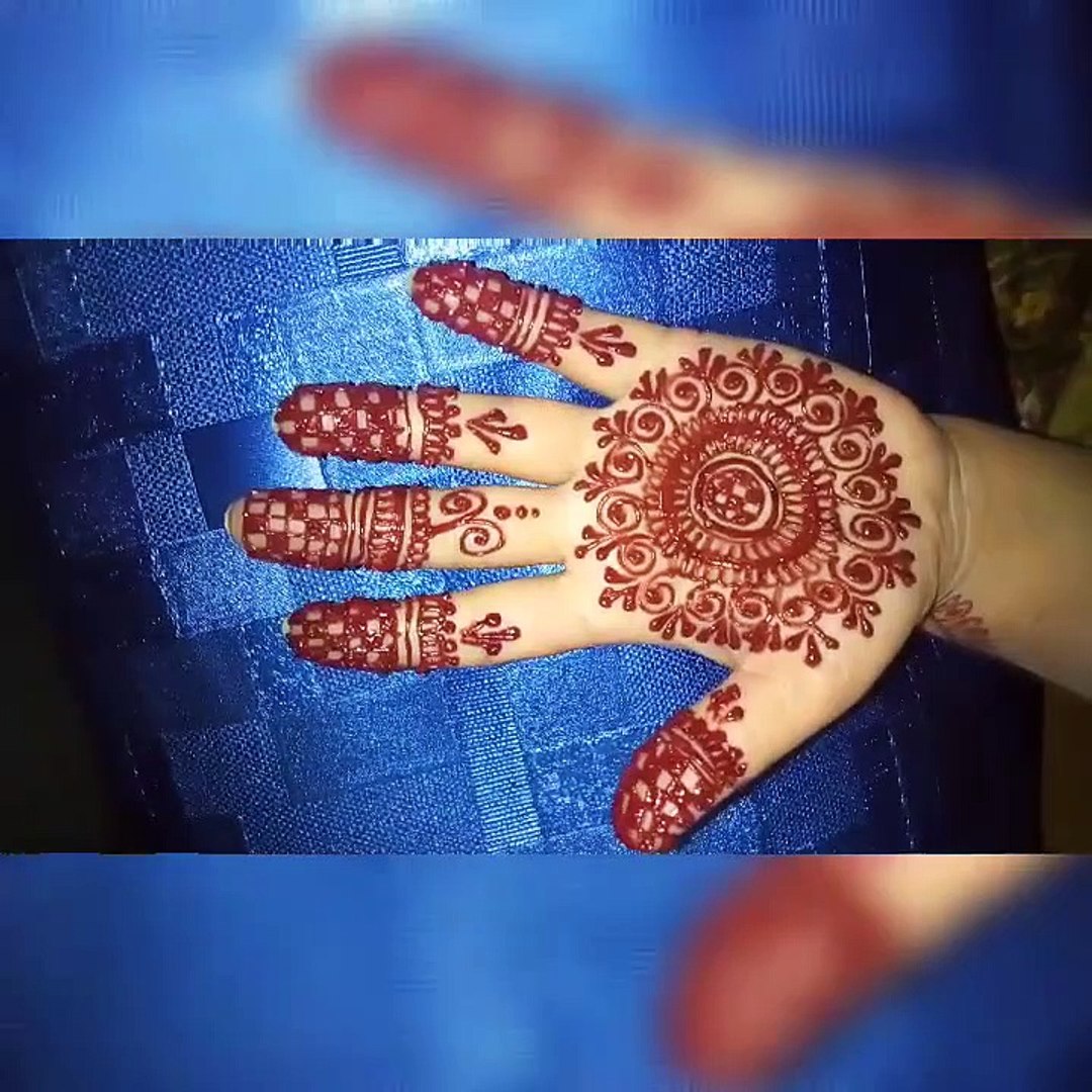 Beautiful Gole Tikki Mehndi Design For Front Hand By Mmp Video