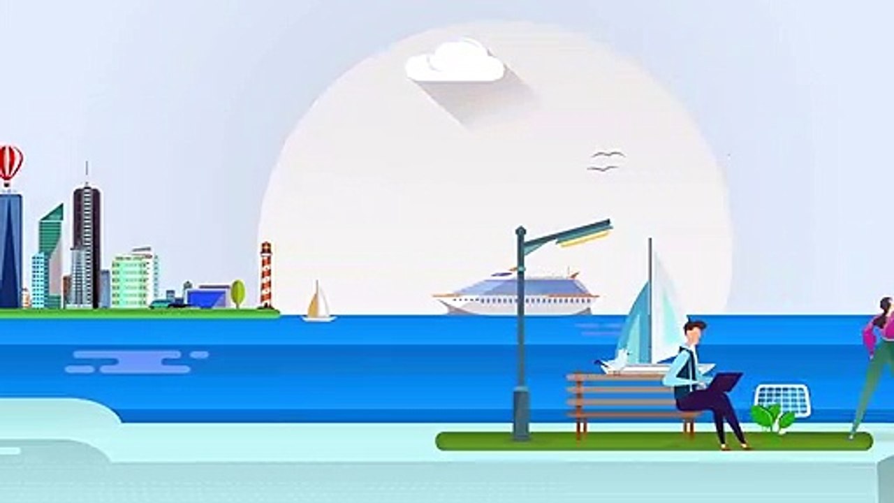 Ocean Plastic Waste Recycling and Clean Energy Campaign - After Effects template project