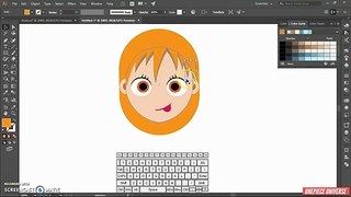 HOW TO DRAW ONE PIECE || EPISODE : NAMI || FLAT DESIGN ILLUSTRATOR TUTORIAL