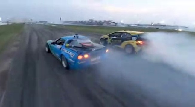 VÍDEO: ¿Drift de competición a vista de dron? Sí, no te lo pierdas