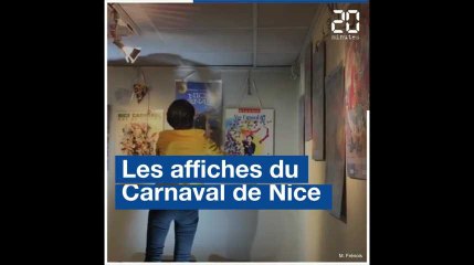 A Nice, plusieurs décennies du Carnaval à revivre en affiches