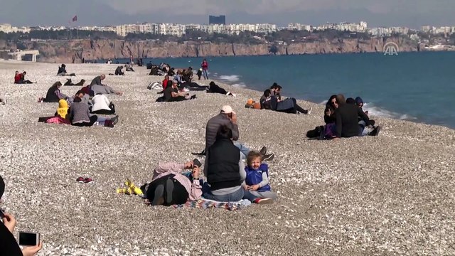 Güneşli havada deniz keyfi - ANTALYA