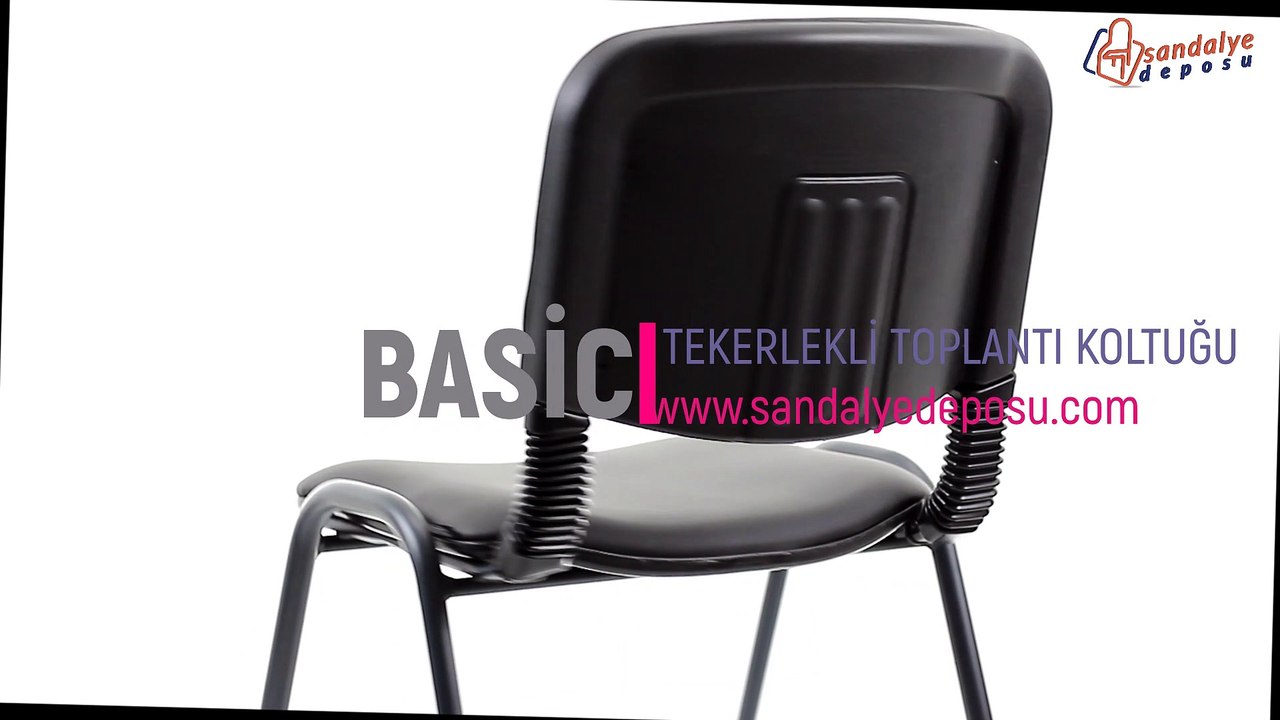 Basic Tekerlekli toplantı koltuğu