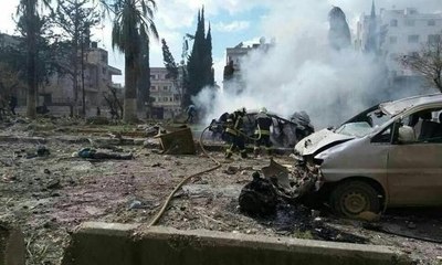 İdlib şehir merkezinde iki patlama