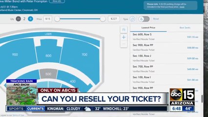 Download Video: Can you resell your event tickets?