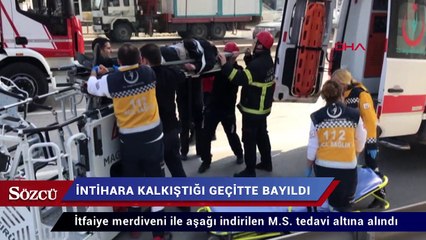 İntihar girişimi sırasında baygınlık geçirdi