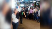 Internautas pedem que filas sejam organizadas no transporte