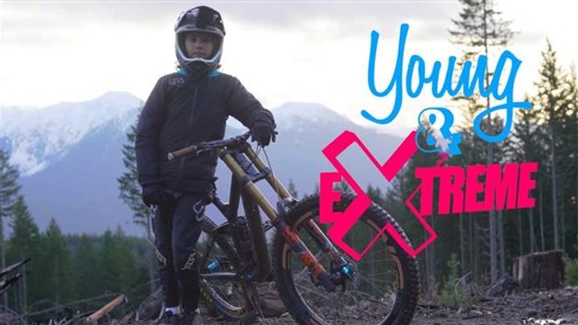 Jeune et extrême : le cycliste des montagnes