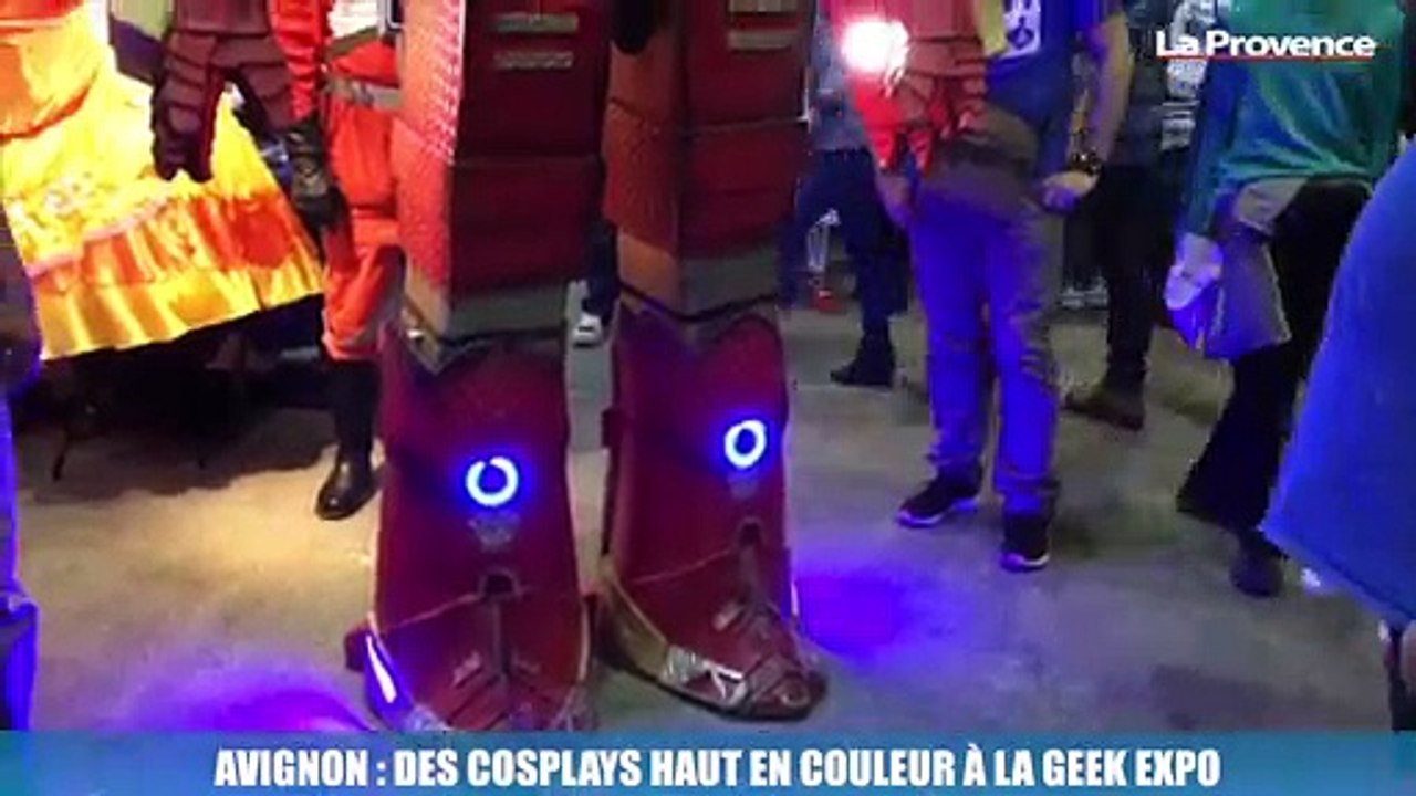 Avignon : des cosplays haut en couleur à la Geek Expo