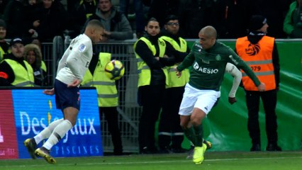 AS Saint-Étienne - Paris Saint-Germain: Kylian Mbappé skills