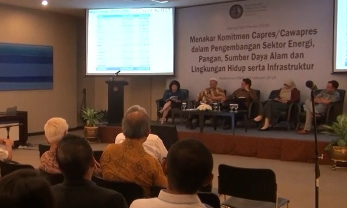 CSIS: Debat Kedua Capres Lebih Hidup