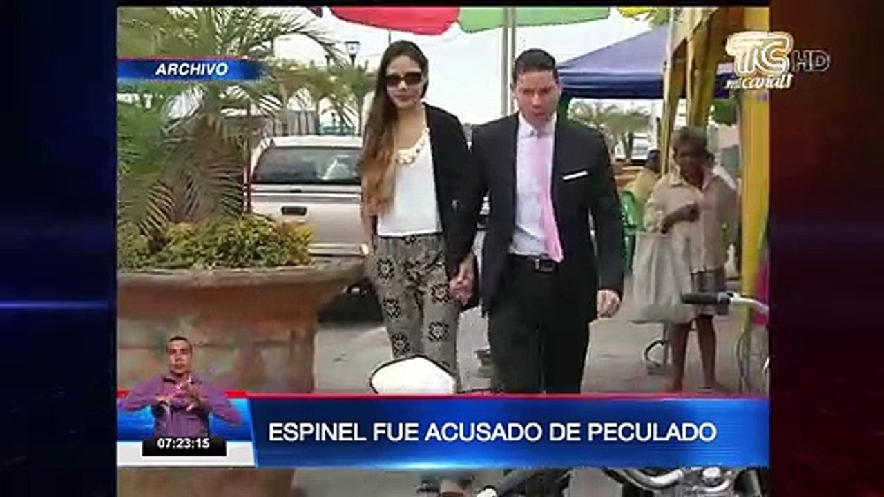 Espinel es declarado inocente