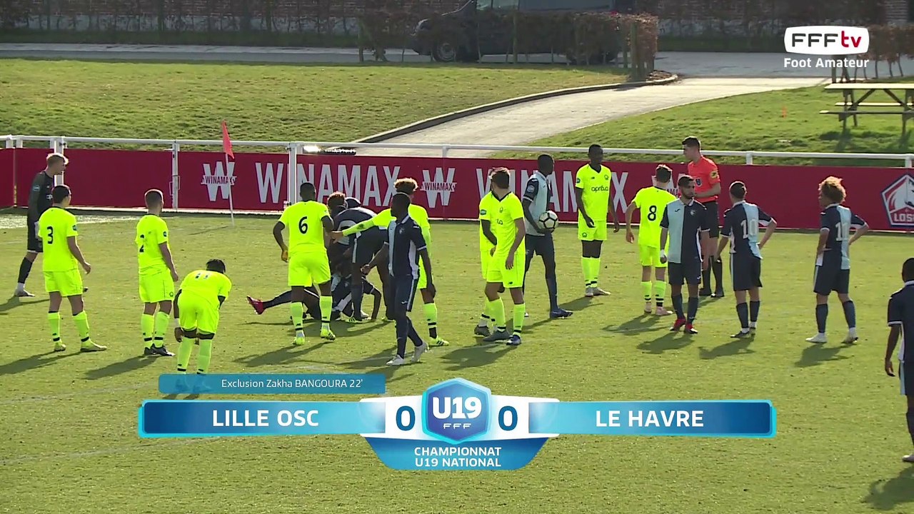 Championnat National U19 (18e journée, Gr A), LOSC-Le Havre AC (0-1) : le résumé