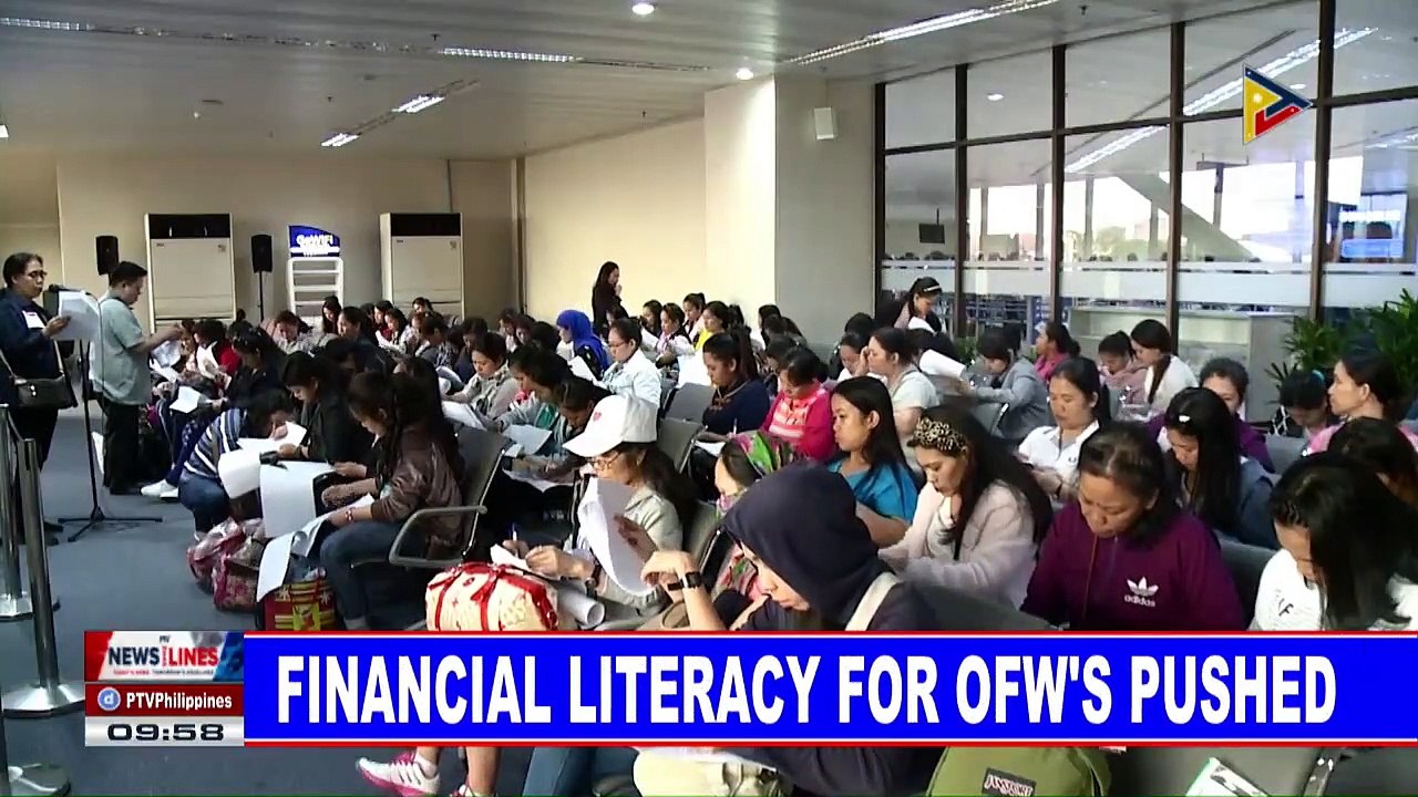 Financial literacy for OFWs pushed