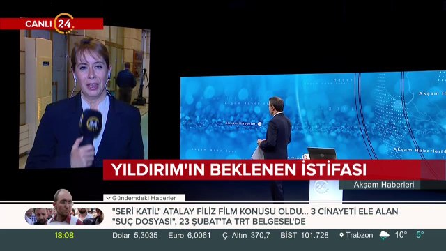 Yıldırım'ın beklenen istifası