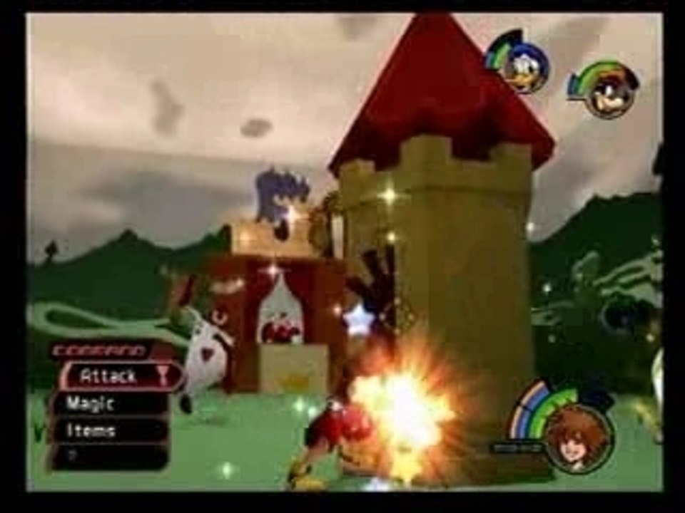 Kingdom Hearts - Cardsoldiers Battle