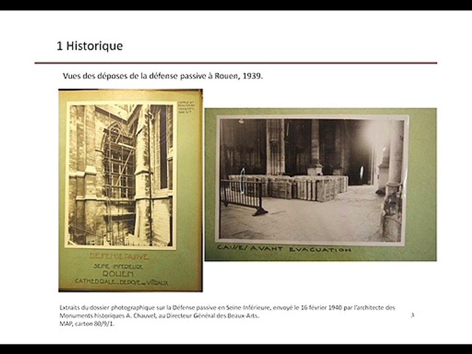 04. Historique et actualité du dépôt de vitraux de Champs-sur-Marne