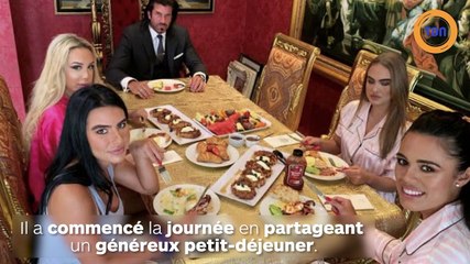 La Saint-Valentin de ce millionnaire qui a passé la soirée avec sa femme et ses 3 maitresses !