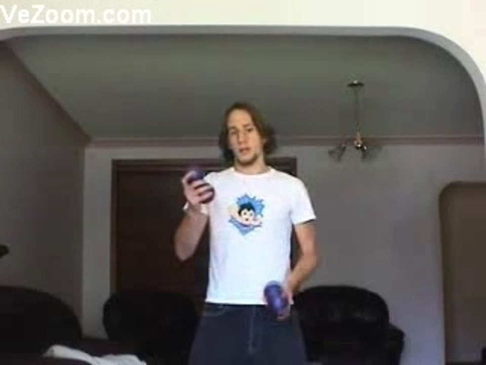 How to do 4 ball juggling