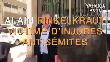 Alain Finkelkraut, victime d'injures antisémites !