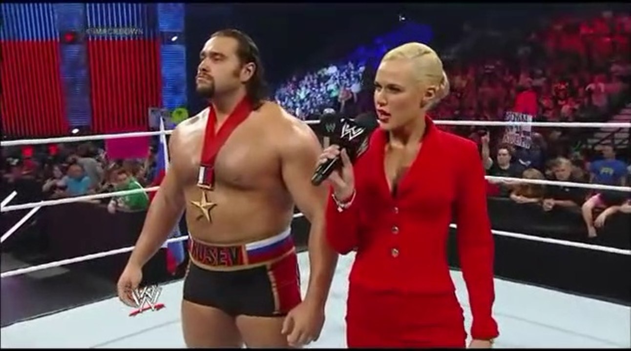 Roman Reigns and Rusev & Lana : Smackdown,2014 (Full Segment) by wwe entertainment