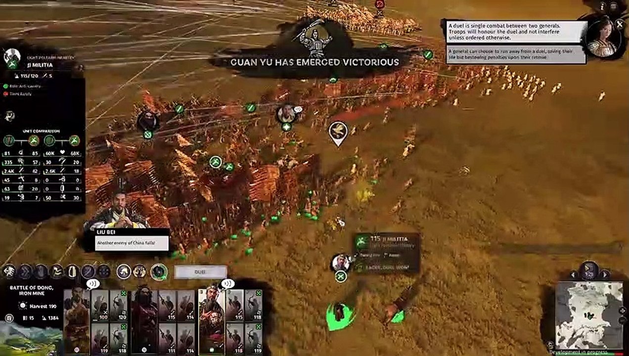 Gameplay comentado Total War: Three Kingdoms