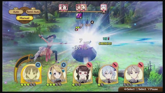 Nelke & the Legendary Alchemists - Tráiler de batalla