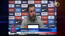 Sergio González, DT Valladolid y sus palabras luego del debut de Stiven Plaza