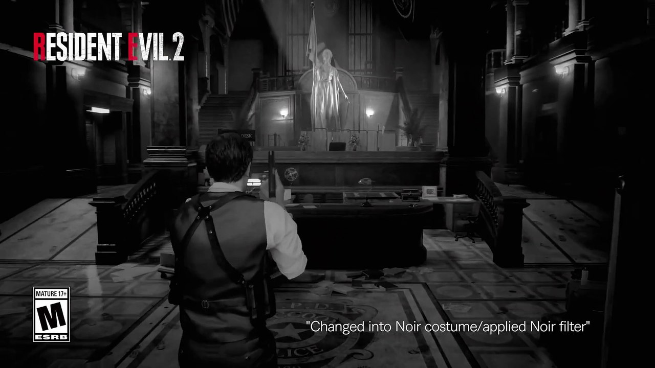 Resident Evil 2 Remake - Leon (noir)
