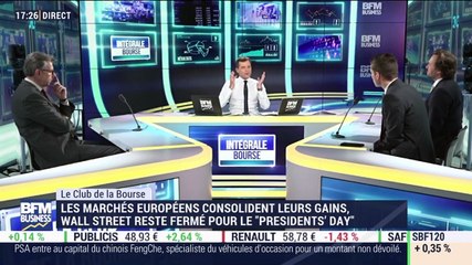 Le Club de la Bourse: Marc Renaud, Stéphane Barbier de la Serre et Vincent Juvyns - 18/02