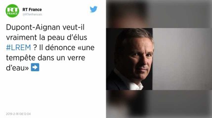 Dupont-Aignan plaide l’humour après avoir appelé à « ne pas laisser repartir vivants les députés En Marche »