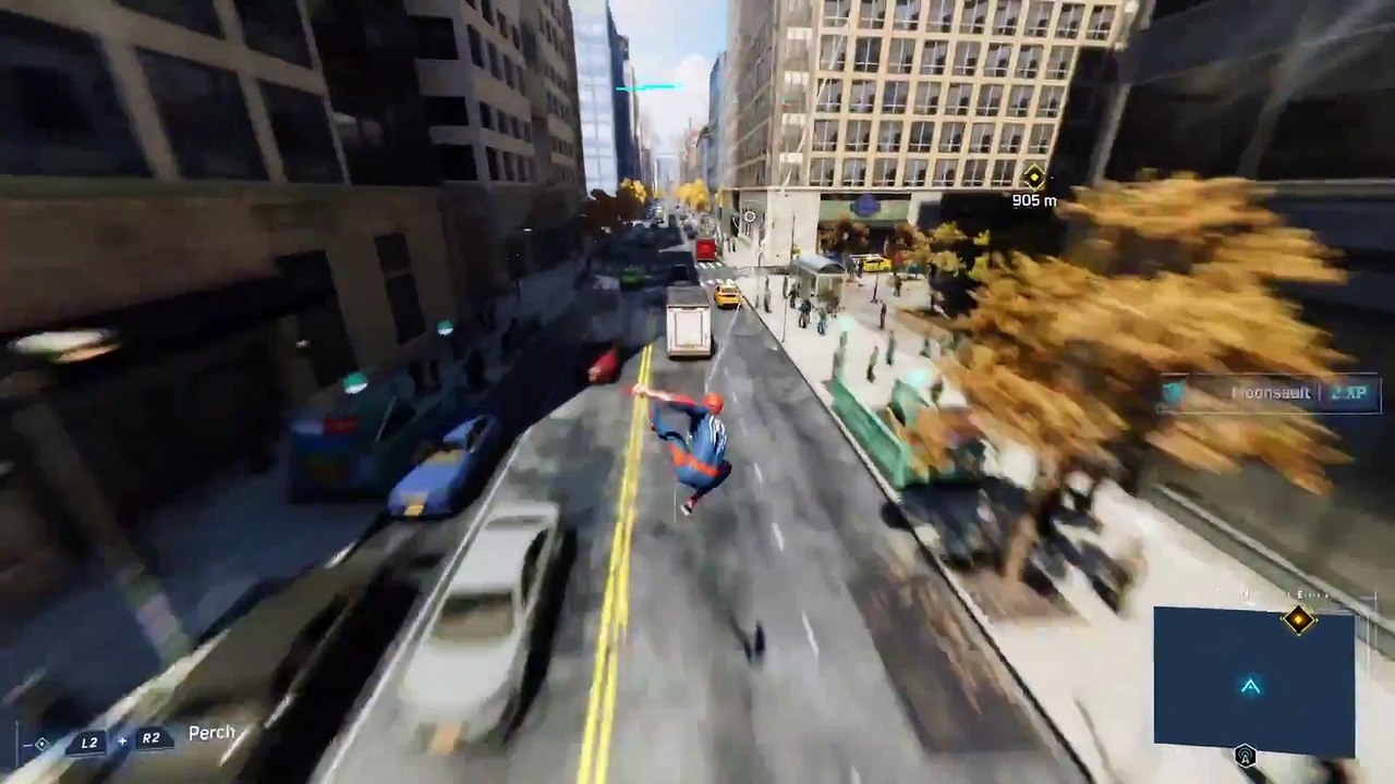 Spider-Man - Balanceo y control