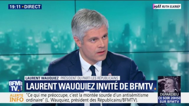 Laurent Wauquiez (LR): Il y a un lien entre la haine contre Israël et la haine contre les juifs