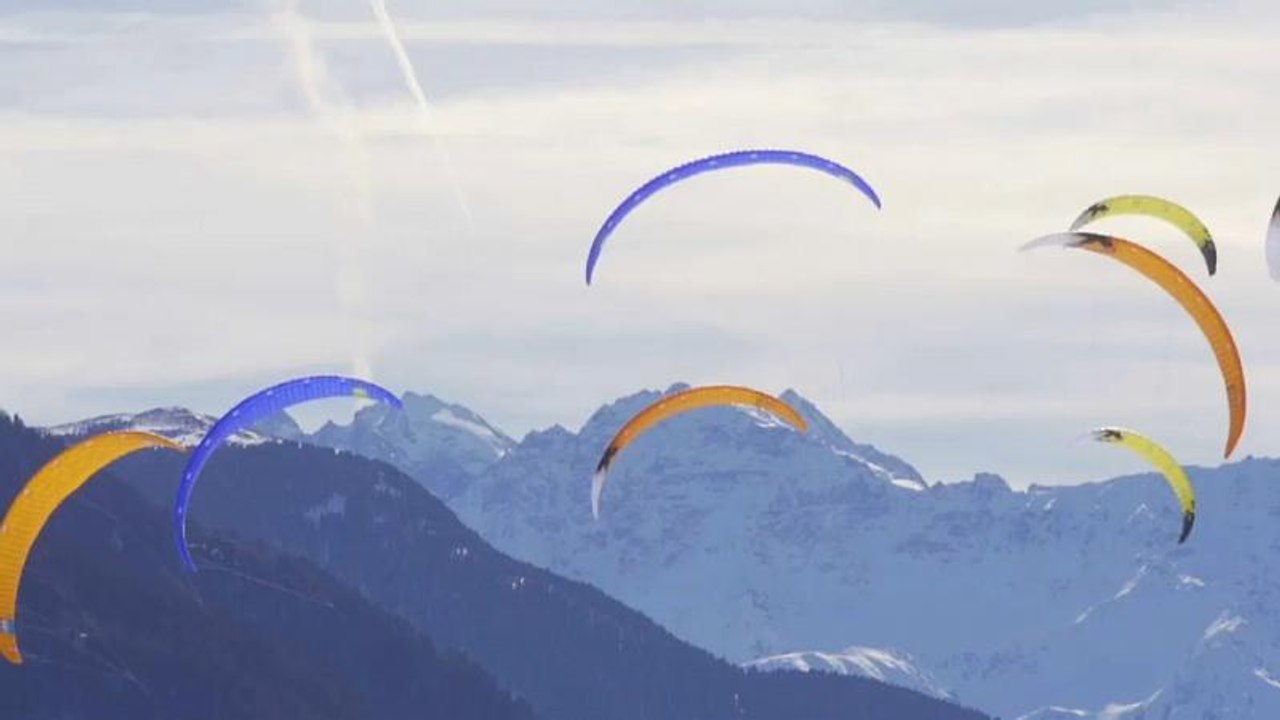 Παγκόσμιο κύπελλο snowkiting στις Αυστριακές Άλπεις
