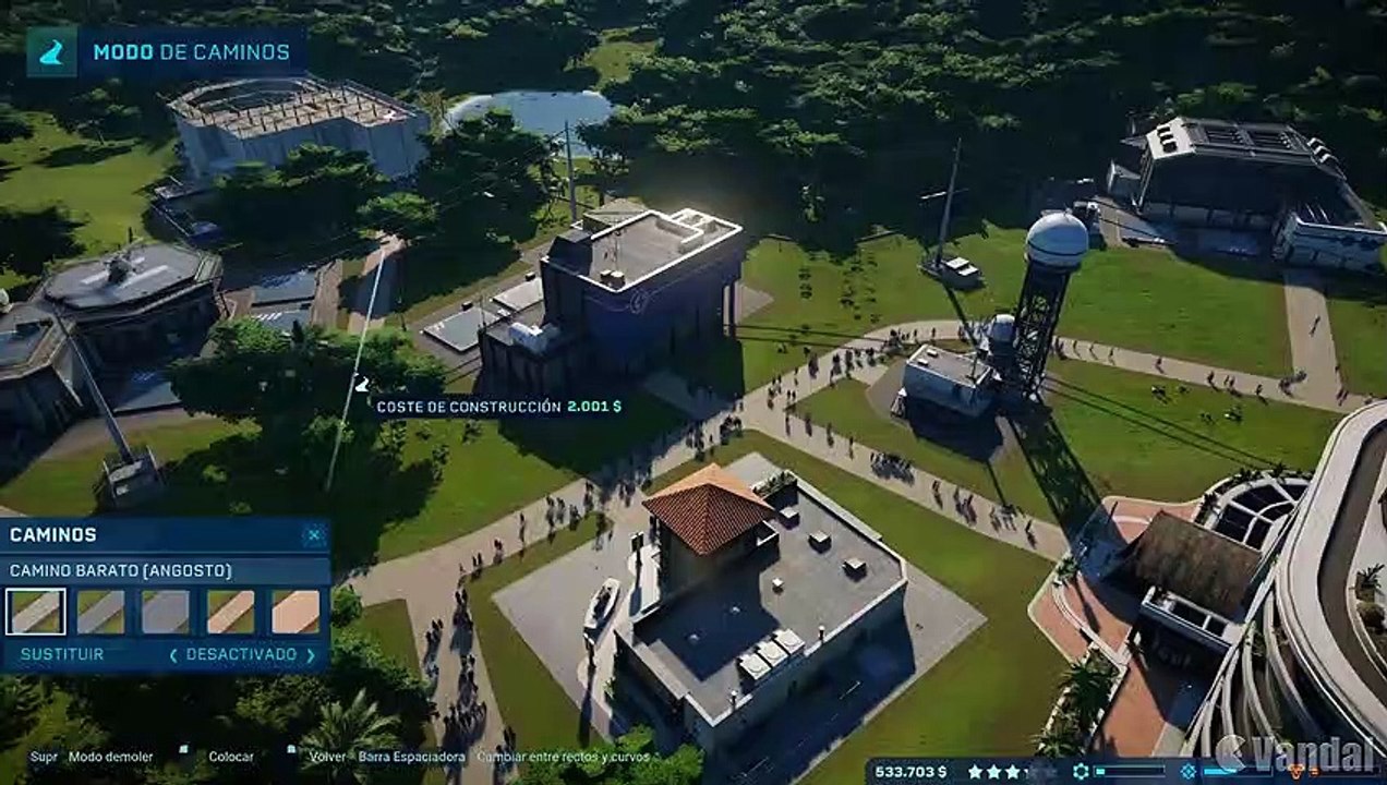Videoanálisis Jurassic World Evolution
