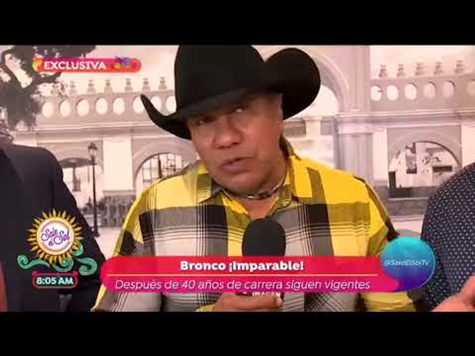Bronco celebra 40 años de carrera y ¡prepara serie! | Sale el Sol