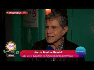 Héctor Bonilla en lucha contra el cáncer de riñón | Sale el Sol