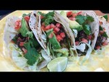 Cocina Vegana: tacos de papa crujiente en salsa de chile morita | Sale el Sol