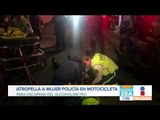 Conductor atropella a una mujer policía para escapar del alcoholímetro | Noticias con Paco Zea