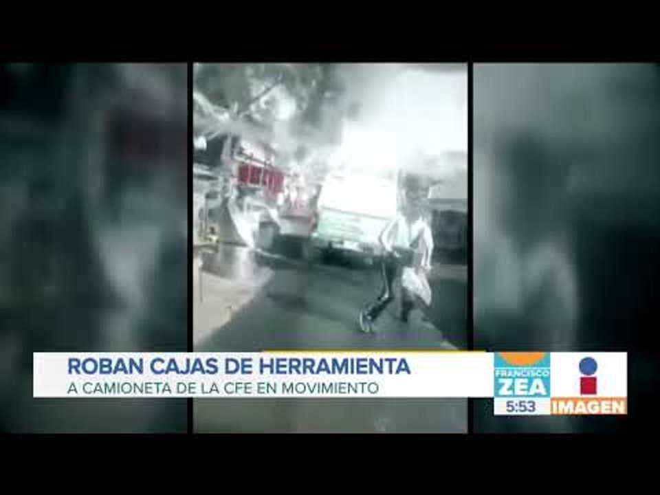 ¡Ratas! Roban cajas de herramienta de la parte...