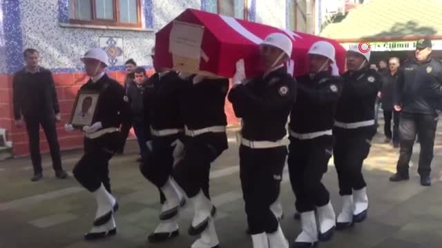 Kalp Krizi Geçirerek Vefat Eden Polis Memuru Son Yolculuğuna Uğurlandı