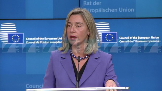 MOGHERINI ME GJUHEN E VUÇIÇ «NUK KA DIALOG PA HEQUR TAKSEN» - News, Lajme - Kanali 7
