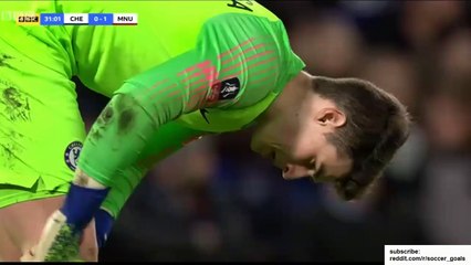 Ander Herrera Goal -  Chelsea vs Manchester United 0-1 18/02/2019