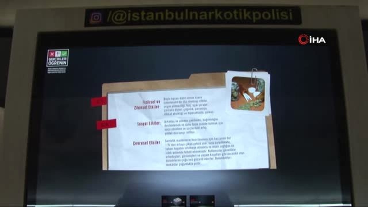 Liseli Öğrencilere Uyuşturucunun Zararları Anlatıldı