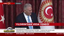 Binali Yıldırım'dan veda konuşması