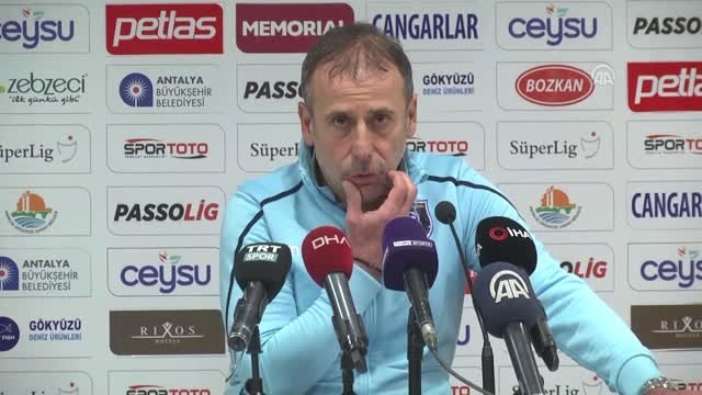Antalyaspor-Medipol Başakşehir Maçının Ardından - Abdullah Avcı