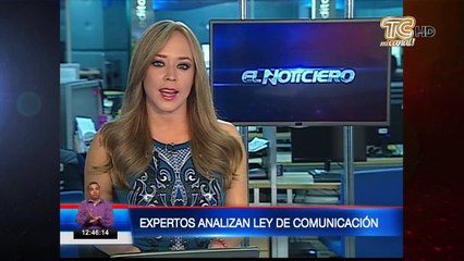 Expertos analizan Ley de Comunicación